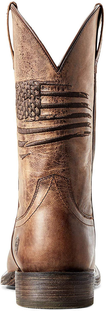 
                  
                    Back of Ariat Men's Circuit Patriot Cowboy Boot
                  
                
