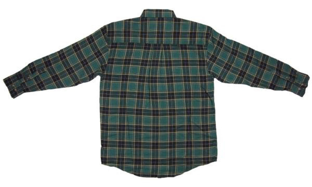 
                  
                    Men's Wrangler George Strait Long Sleeve Flannel Shirt Back
                  
                