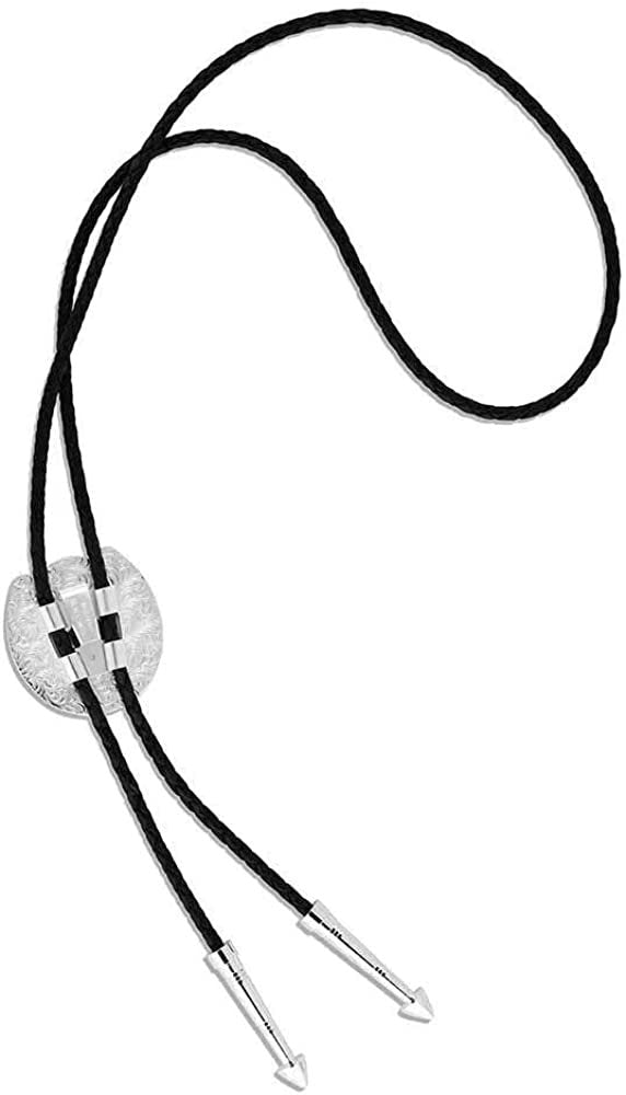 
                  
                    Back of Montana Silversmiths Eagle Bolo Tie With Loop
                  
                