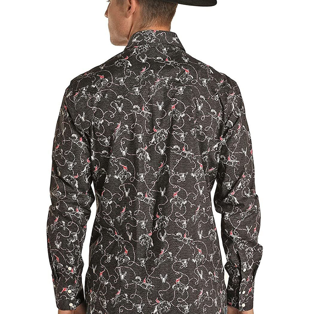 Rock and Roll Denim Dale Brisby Long Sleeve Snap Shirt