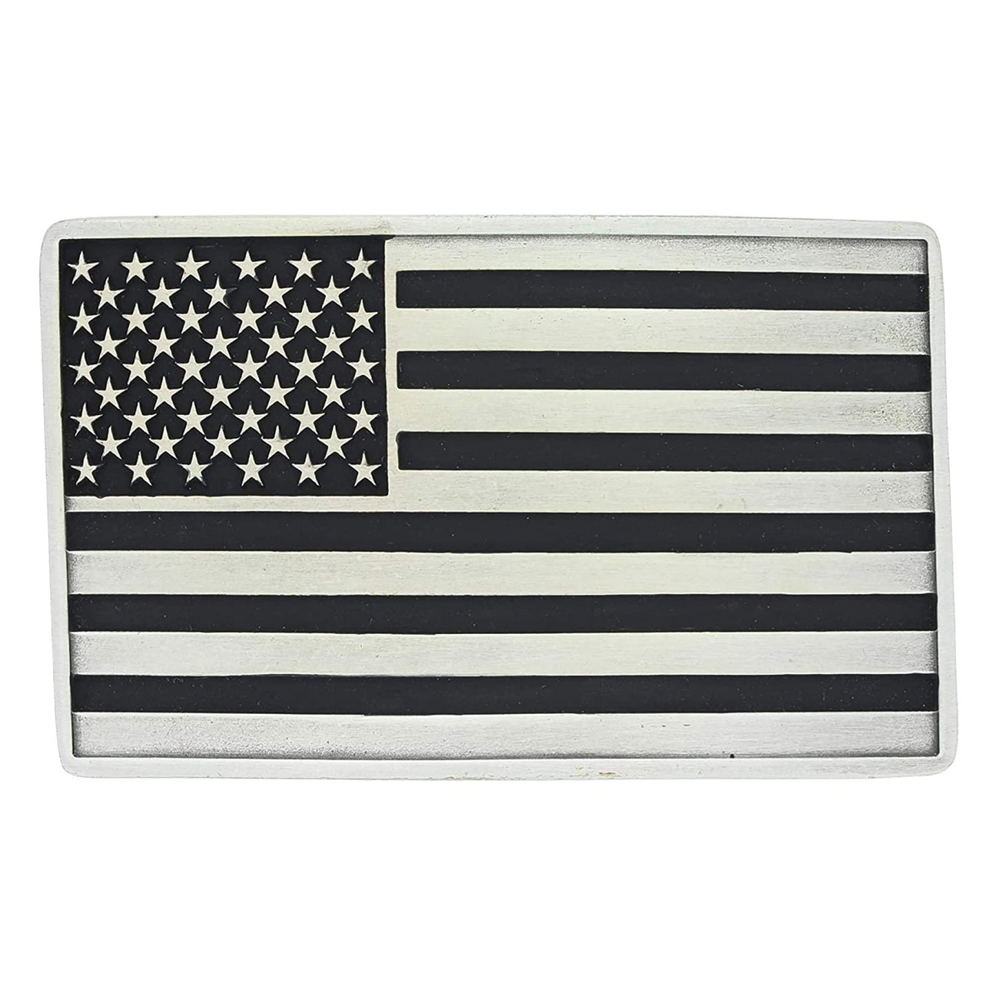 Montana Silversmiths American Flag Attitude Buckle