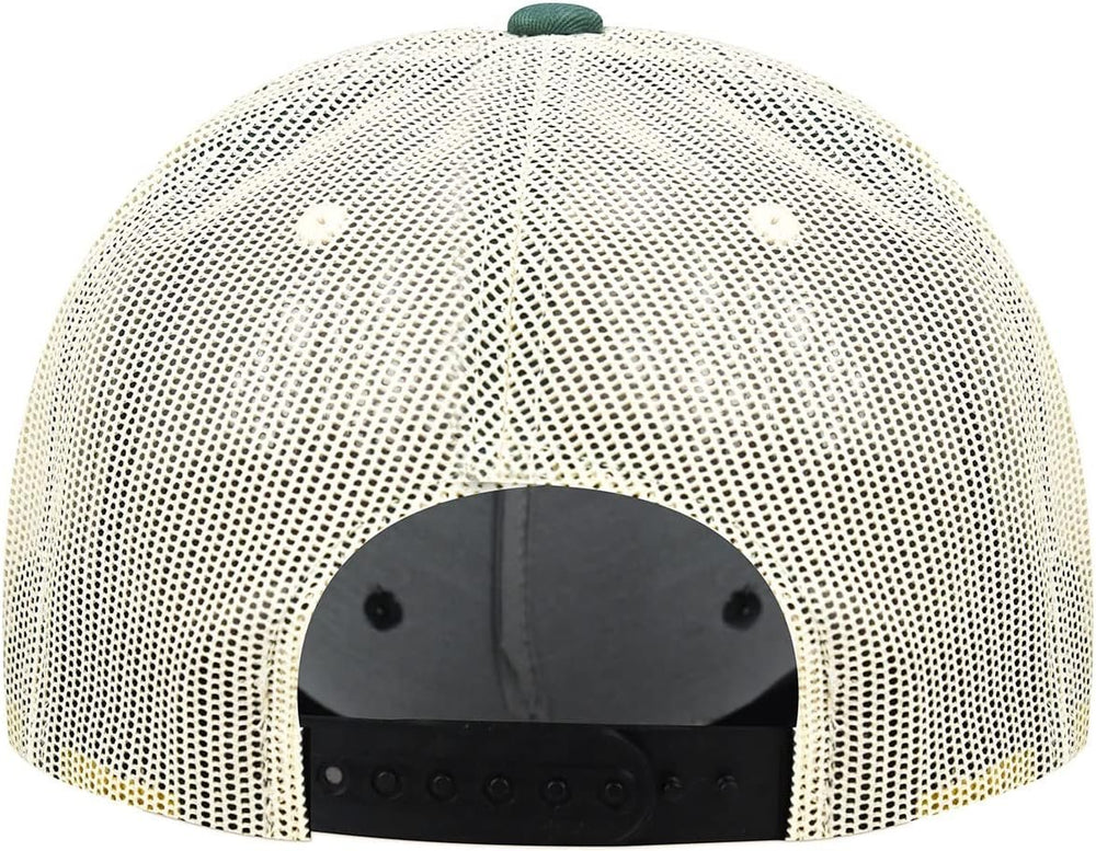 
                  
                    Back of Bailey Western Paine Trucker Cap in Forest Green
                  
                