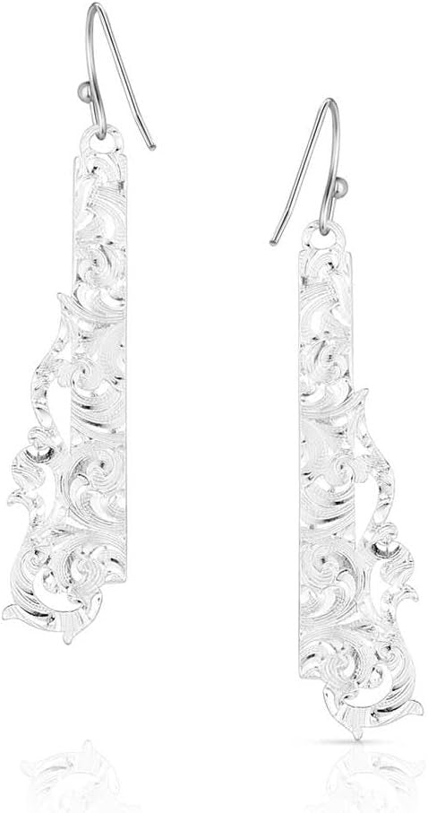 Back of Montana Silversmiths Women's Eternal Flame Earrings