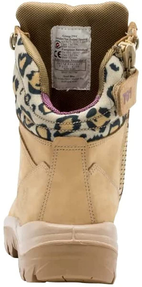 
                  
                    Back of Steel Blue Southern Cross Ladies Safety Boot in Jungle
                  
                