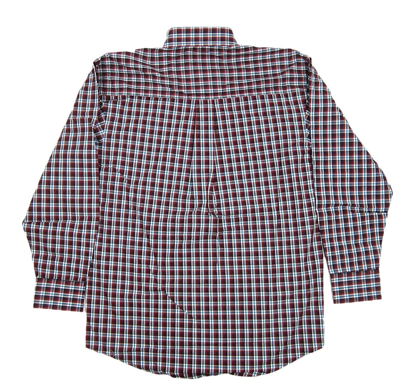 Men's Wrangler George Strait Long Sleeve Flannel Shirt Back