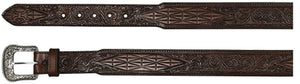 Hooey Men's Tapered Leather Belt
