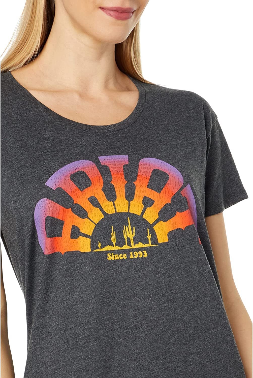 Close-up of Ariat Women's Rainbow T-Shirt