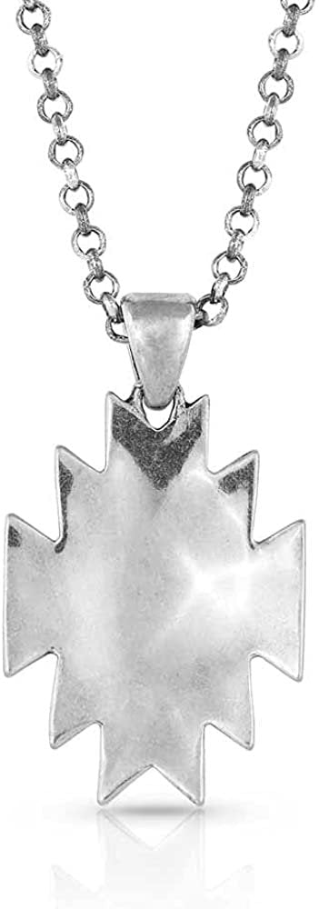 Back of Montana Silversmiths Women’s Turquoise Star Pendant Necklace