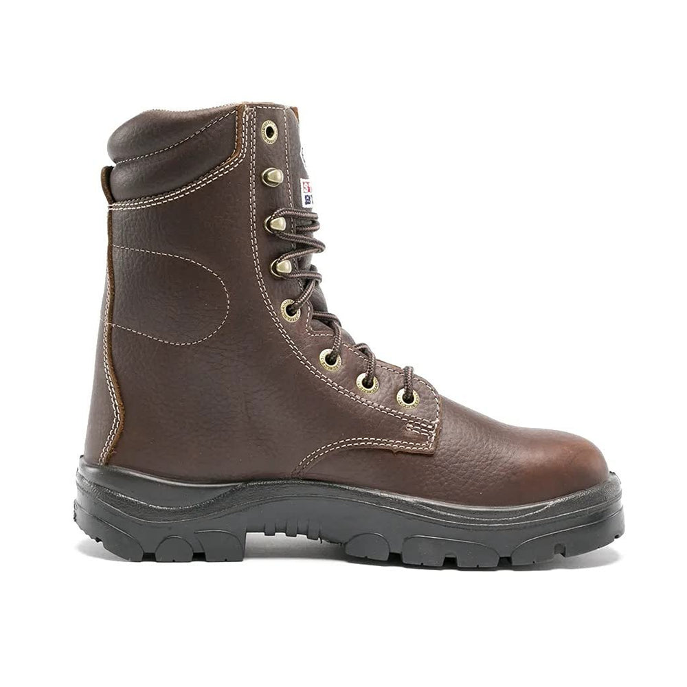 
                  
                    Side of Steel Blue Portland: Soft Toe Work Boot in Oak
                  
                