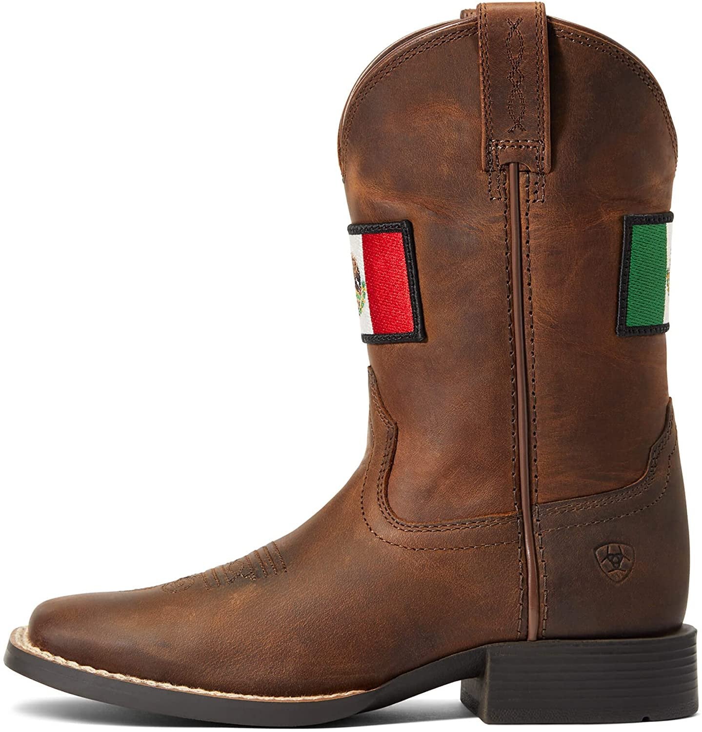 Side Profile of Ariat Kids' Orgullo Mexicano II Western Boot