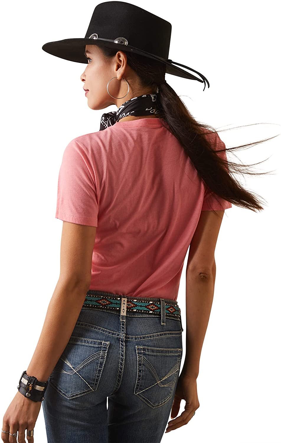 Back of Ariat Women's Stitch T-Shirt