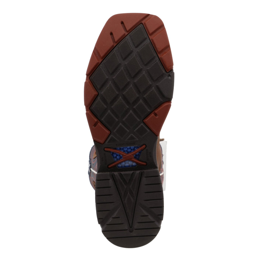 
                  
                    Sole of Twisted X Men's 12" Western Work Boot in Navy/Mocha
                  
                