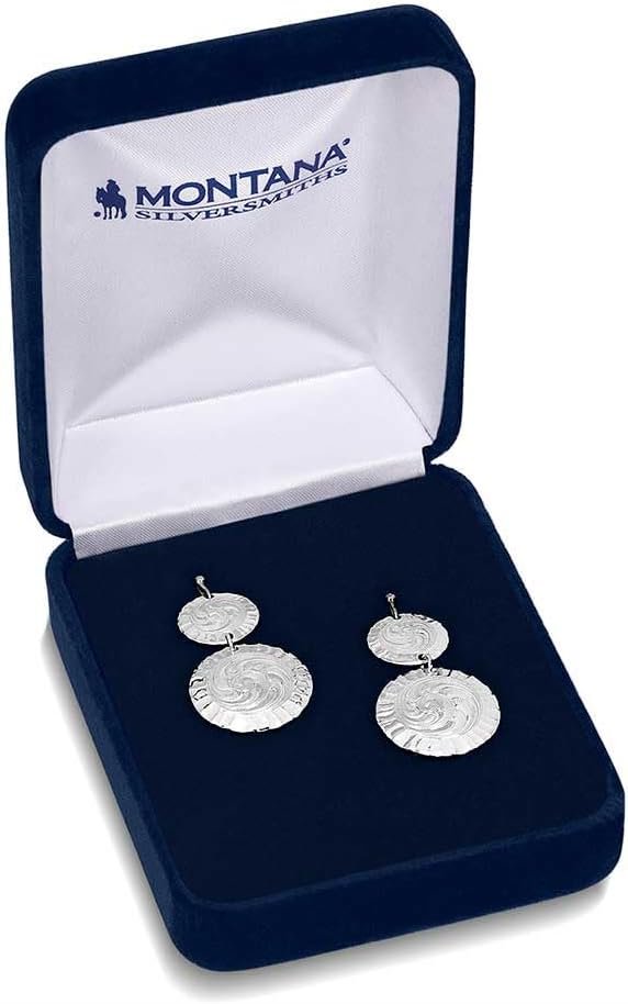 
                  
                    Montana Silversmiths Women's Sundance Conchos Earrings in Gift Box
                  
                