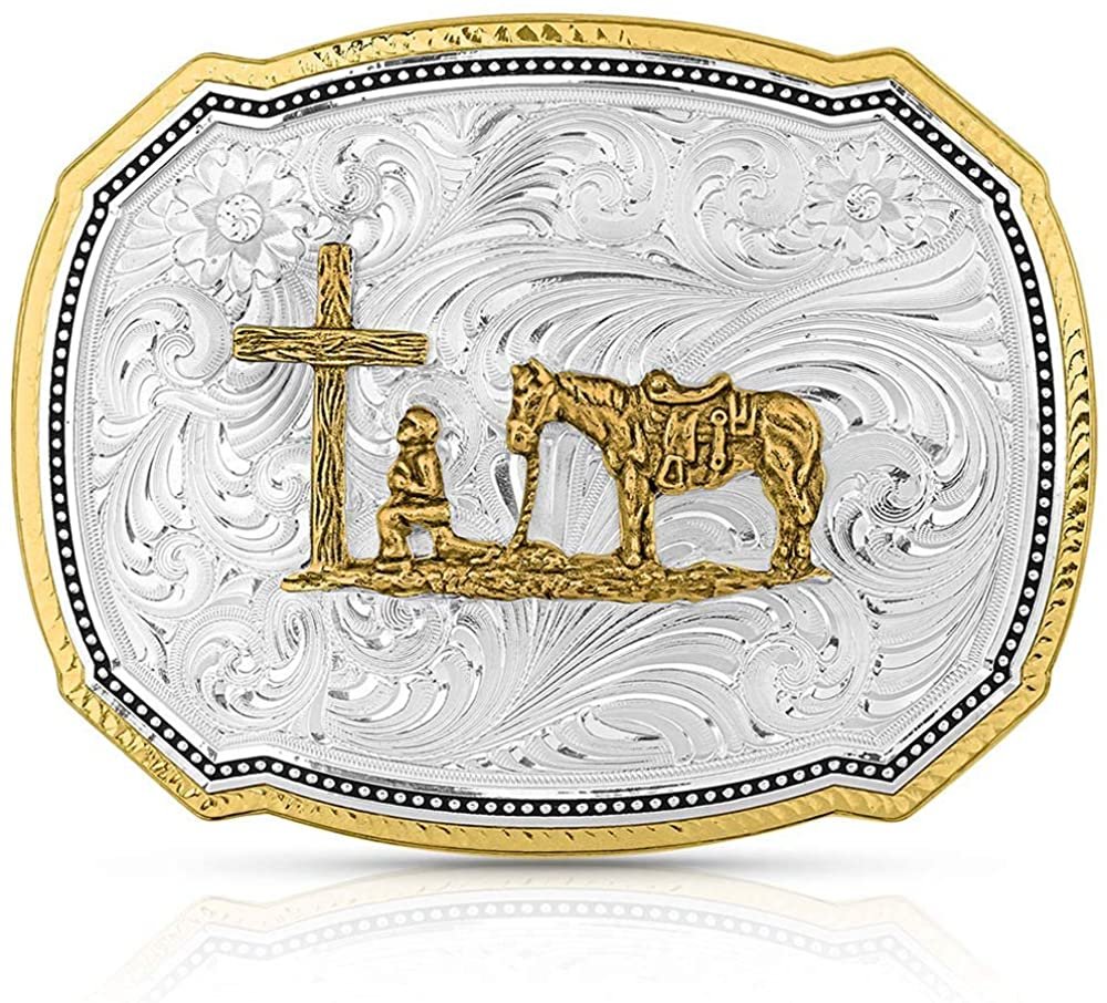 Montana Silversmiths Custom Right Cut of the Rope Buckle