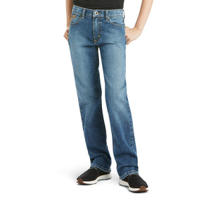 ARIAT Boy's B5 Slim Stretch Legacy Straight Jean