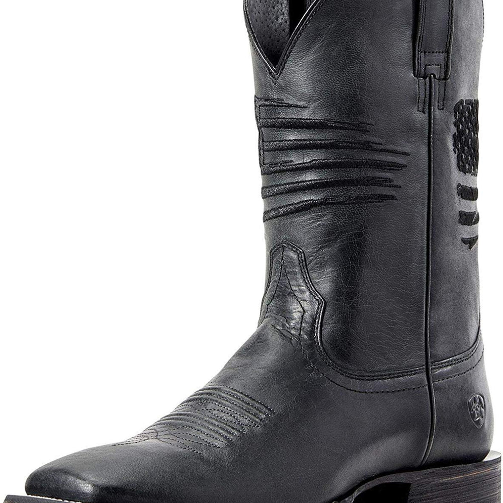 
                  
                    Ariat Men's Circuit Patriot Cowboy Boot in Black
                  
                