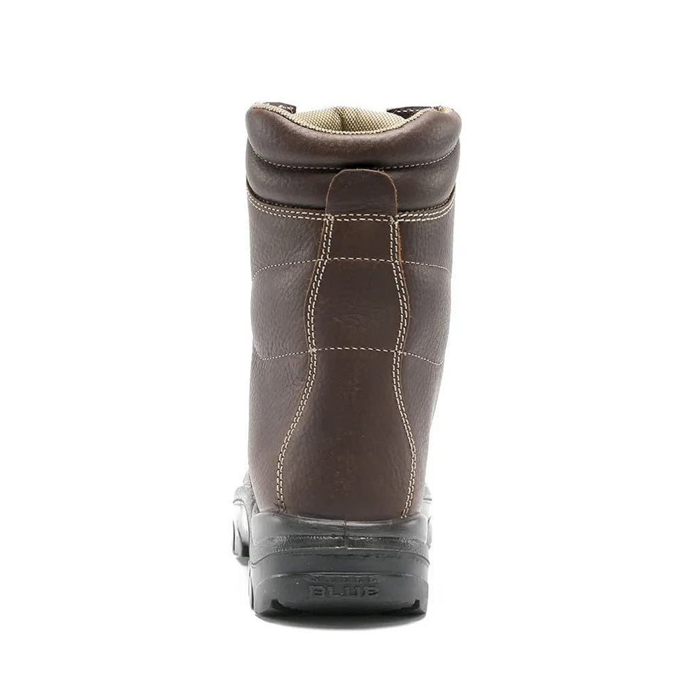 
                  
                    Back of Steel Blue Portland: Soft Toe Work Boot in Oak
                  
                