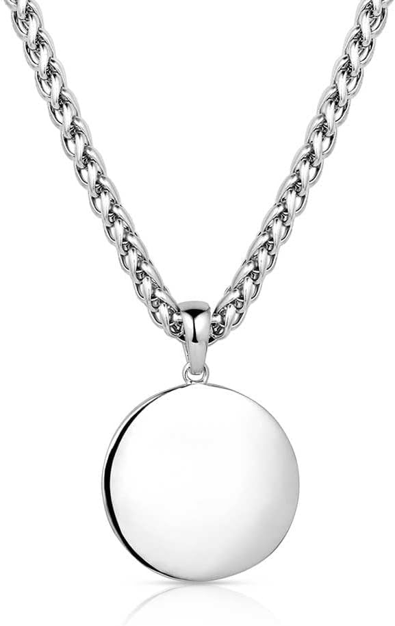 Back of Montana Silversmiths Women's Praying Hands Pendant Necklace