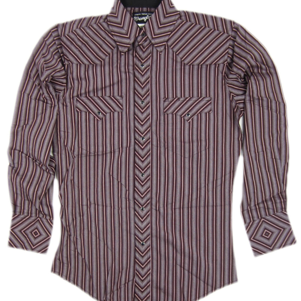 
                  
                    Men's Wrangler Silver Edition Long Sleeve Western Shirt Flatlay
                  
                