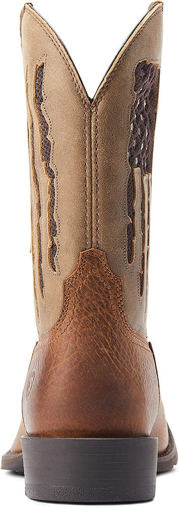 
                  
                    Back of Ariat Men's Sport My Country VentTEK Western Boot
                  
                