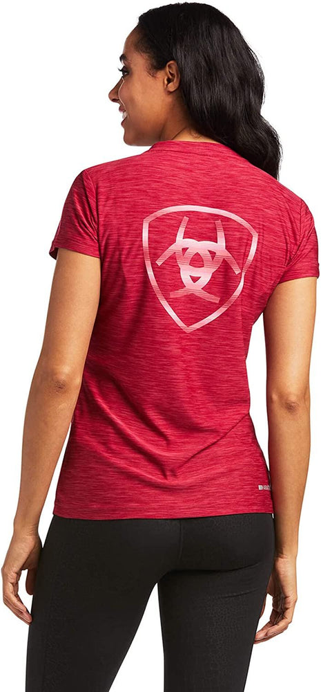 
                  
                    Back of Ariat Women's Laguna Logo Baselayer in Red Bud
                  
                