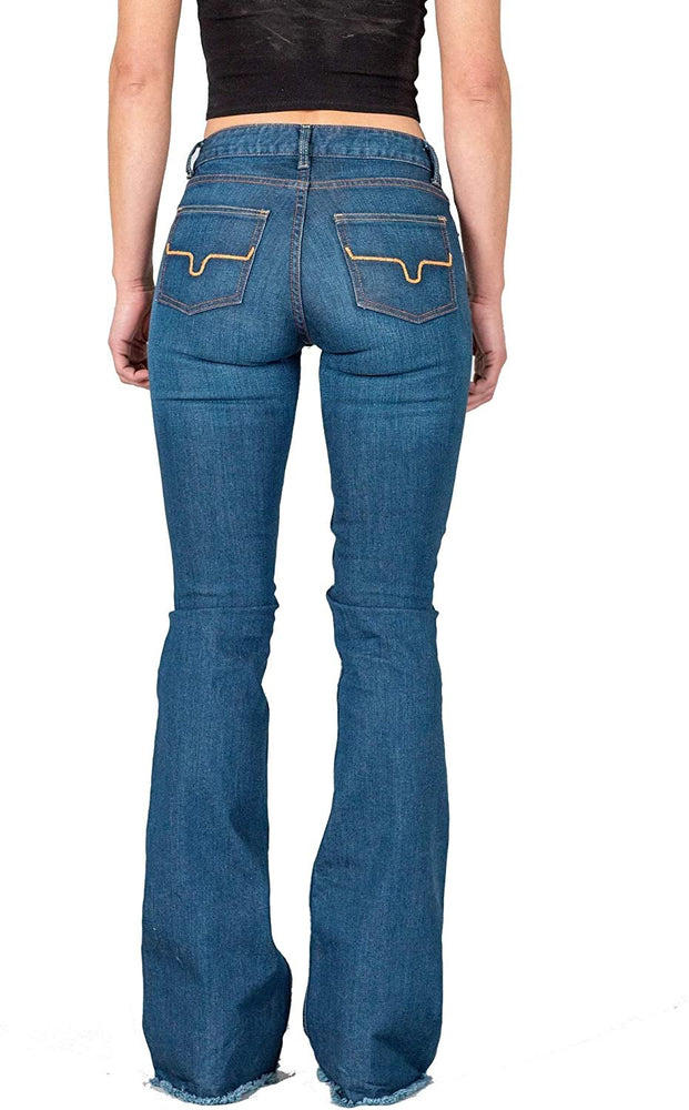 
                  
                    Back of Kimes Ranch Women's Lola Raw Hem Jeans
                  
                