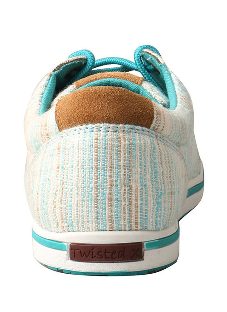
                  
                    Back View of Twisted X Women's Hooey Loper in Blue & Multi
                  
                