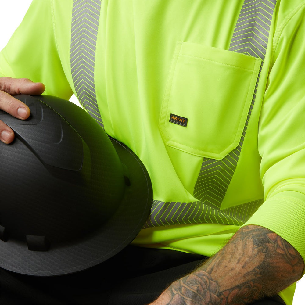 
                  
                    Pocket of Ariat Men's Rebar Hi-Vis ANSI T-Shirt
                  
                