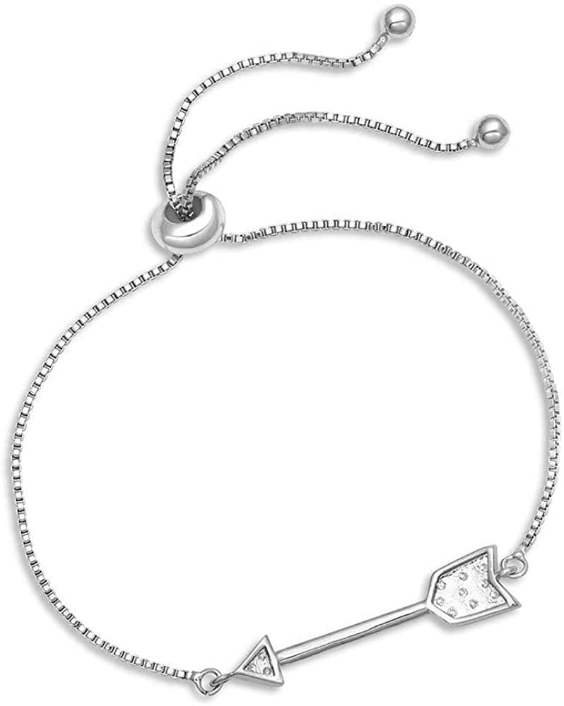 Back of Montana Silversmiths Arrow Bar Bolo Bracelet