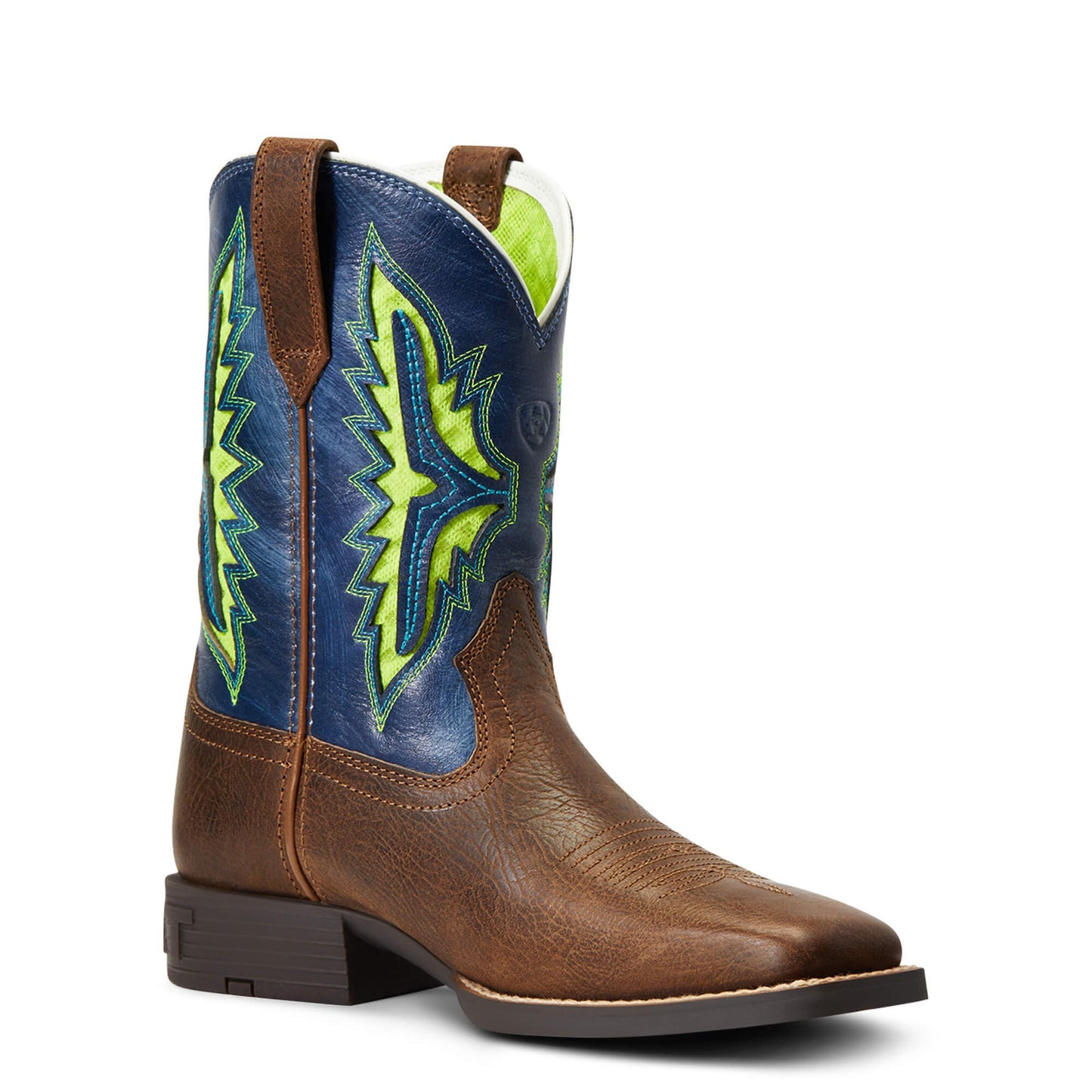 Front Angled View of Ariat Kids' Koel VentTEK Western Boot