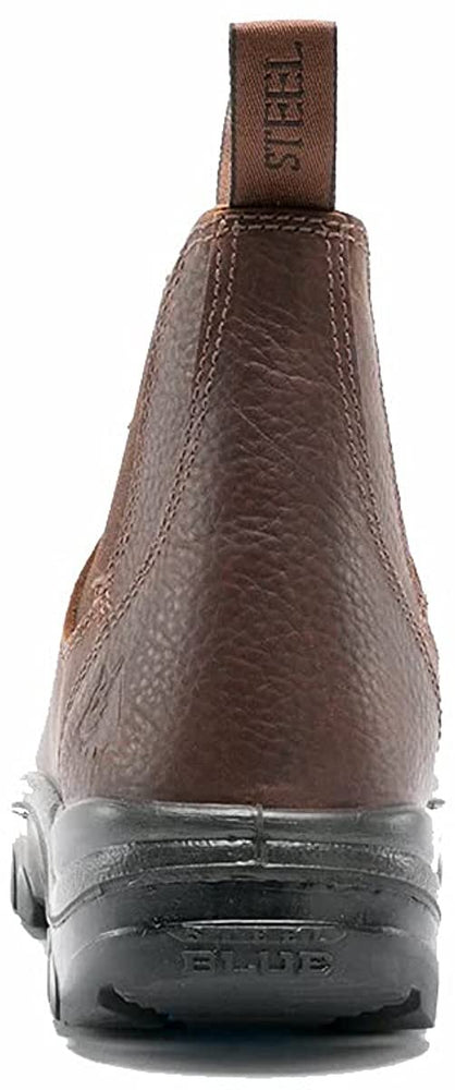 
                  
                    Back of Steel Blue Hobart - Romeo Work Boot in Oak
                  
                