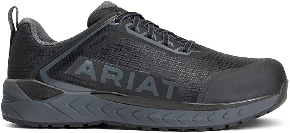 
                  
                    Side Profile of Ariat Men's Outpace™ Composite Toe Safety Shoe in Black
                  
                
