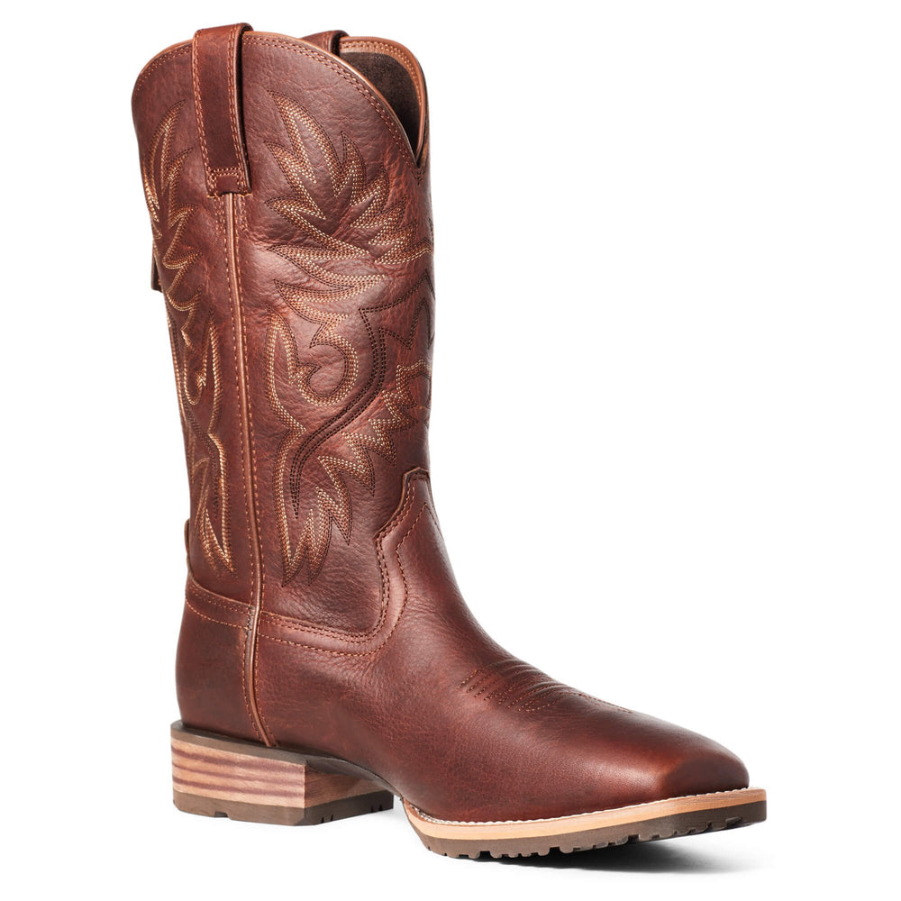 
                  
                    Front Angled View of Ariat Men's Hybrid Big Boy Back Zip Western Boot
                  
                