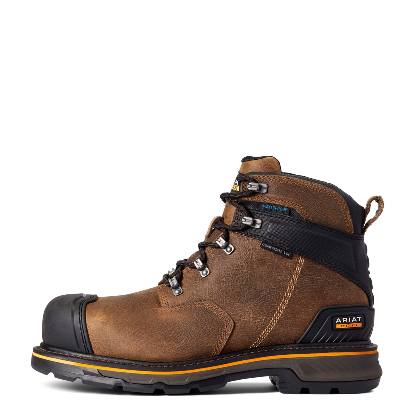 Side Profile of Ariat Men's Stump Jumper 6" Waterproof Composite Toe Work Boot