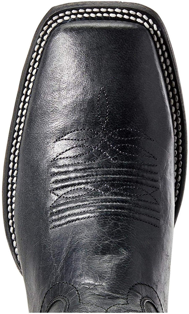 
                  
                    Square Toe Box of Ariat Men's Circuit Patriot Cowboy Boot in Black
                  
                
