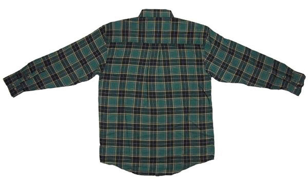 
                  
                    Men's Wrangler George Strait Long Sleeve Flannel Shirt Back
                  
                