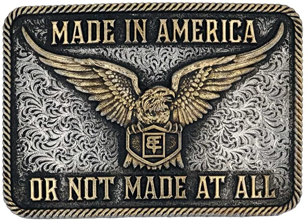 Montana Silversmiths Southwest Collection Attitude Western Belt Buckle, Made in America