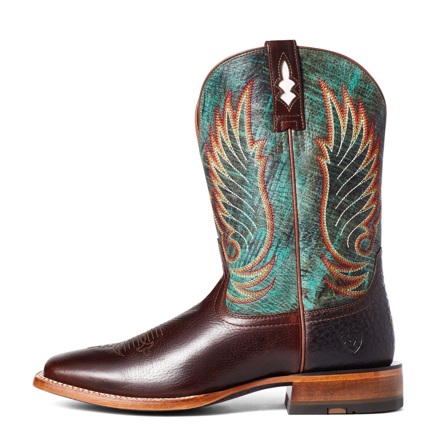 Side Profile of Ariat Men's Cyclone Square Toe Western Boot