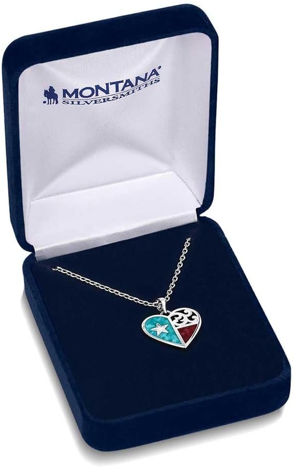 
                  
                    Montana Silversmiths Women's Love for Texas Necklace in Gift Box
                  
                