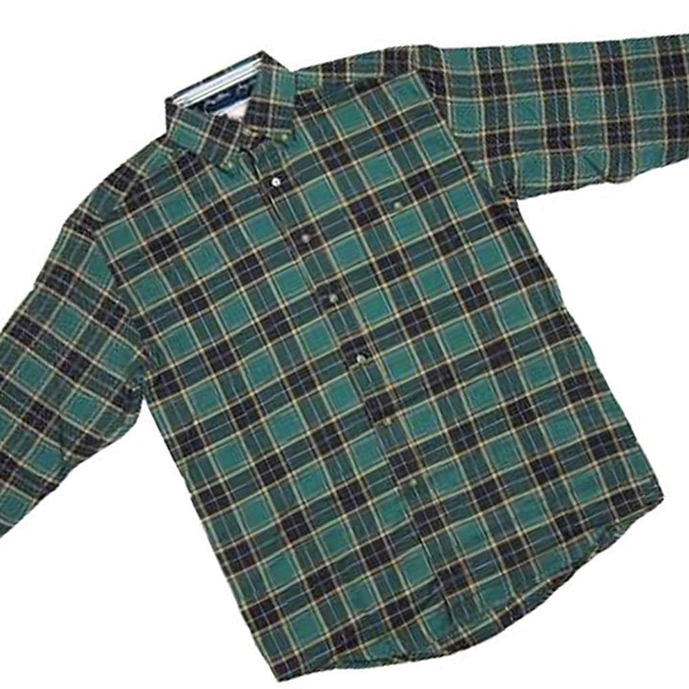 
                  
                    Men's Wrangler George Strait Long Sleeve Flannel Shirt Flatlay
                  
                