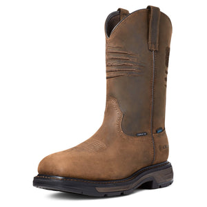 Ariat Workhog XT Patriot Waterproof Carbon Toe Work Boot