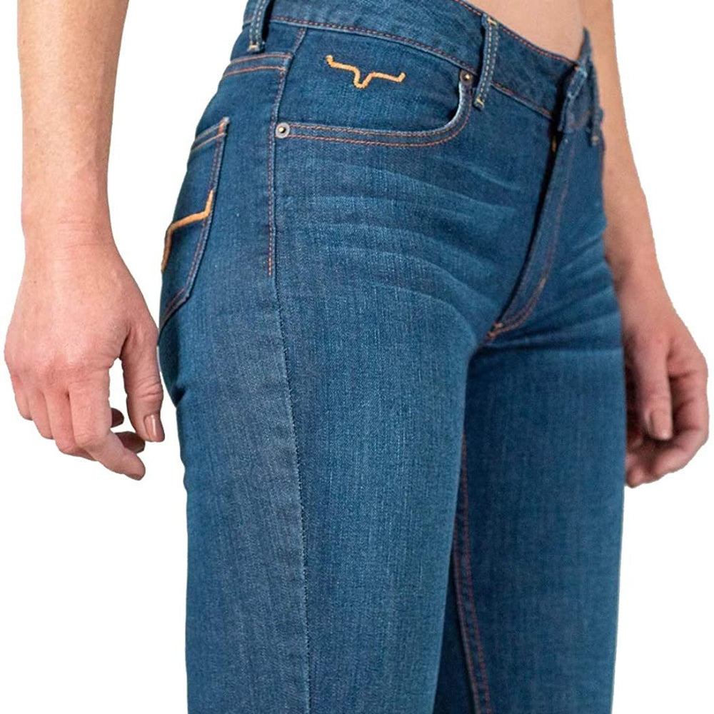 
                  
                    Close-up of Kimes Ranch Women's Lola Raw Hem Jeans
                  
                