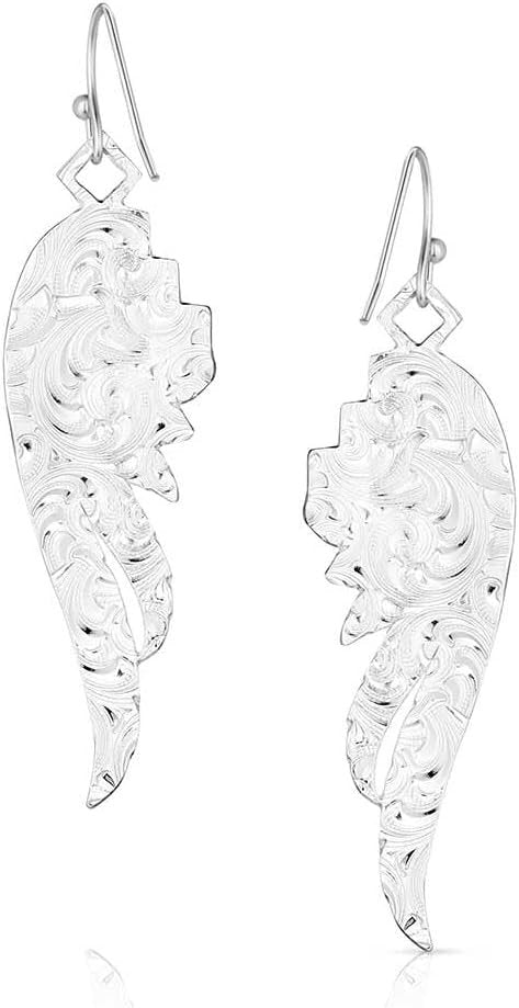 Back of Montana Silversmiths Women's Firefly Lights American Made Earrings