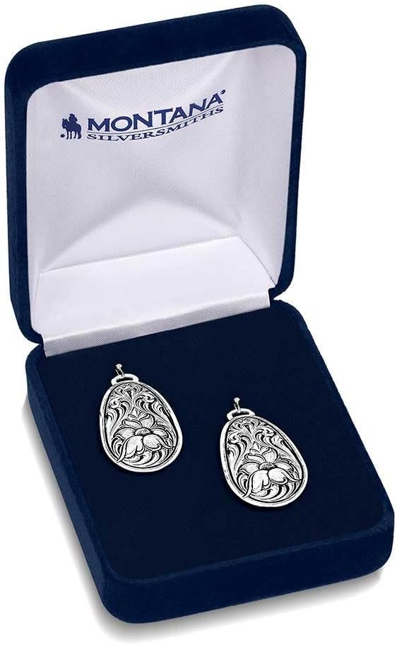 
                  
                    Montana Silversmiths Women's Wildflower Impressions Earrings in Gift Box
                  
                