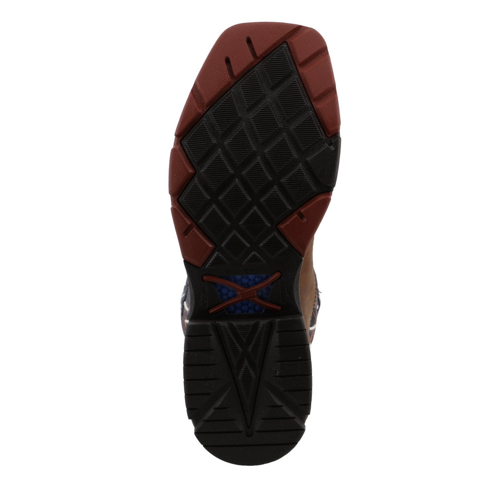 
                  
                    Sole of Twisted X Men's 12" Western Work Boot in Mocha/Navy
                  
                