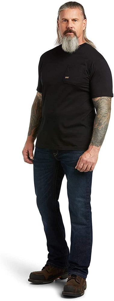 
                  
                    Man Wearing Ariat Men's Rebar Cotton Strong Mexican Pride Graphic T-Shirt
                  
                