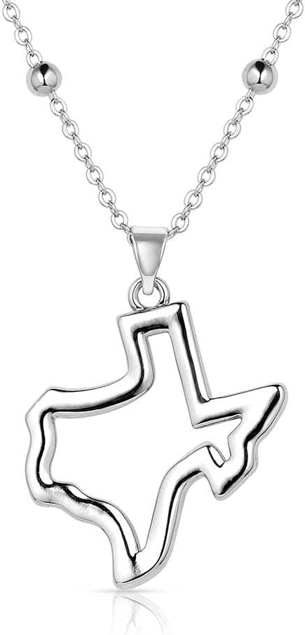 Back of Montana Silversmiths Women's Texas in Lights Necklace