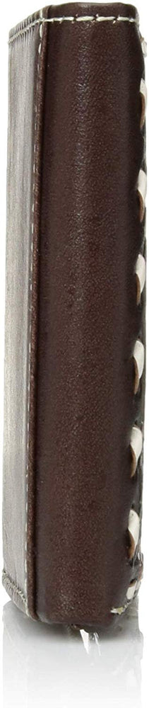 
                  
                    Hinge of Ariat Men's Floral Embossed Buckstitch Trifold Wallet
                  
                