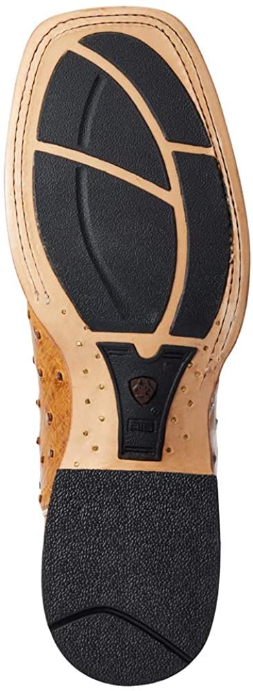 
                  
                    Outsole of Ariat Men's Full Quill Ostrich Square Toe Western Boot
                  
                