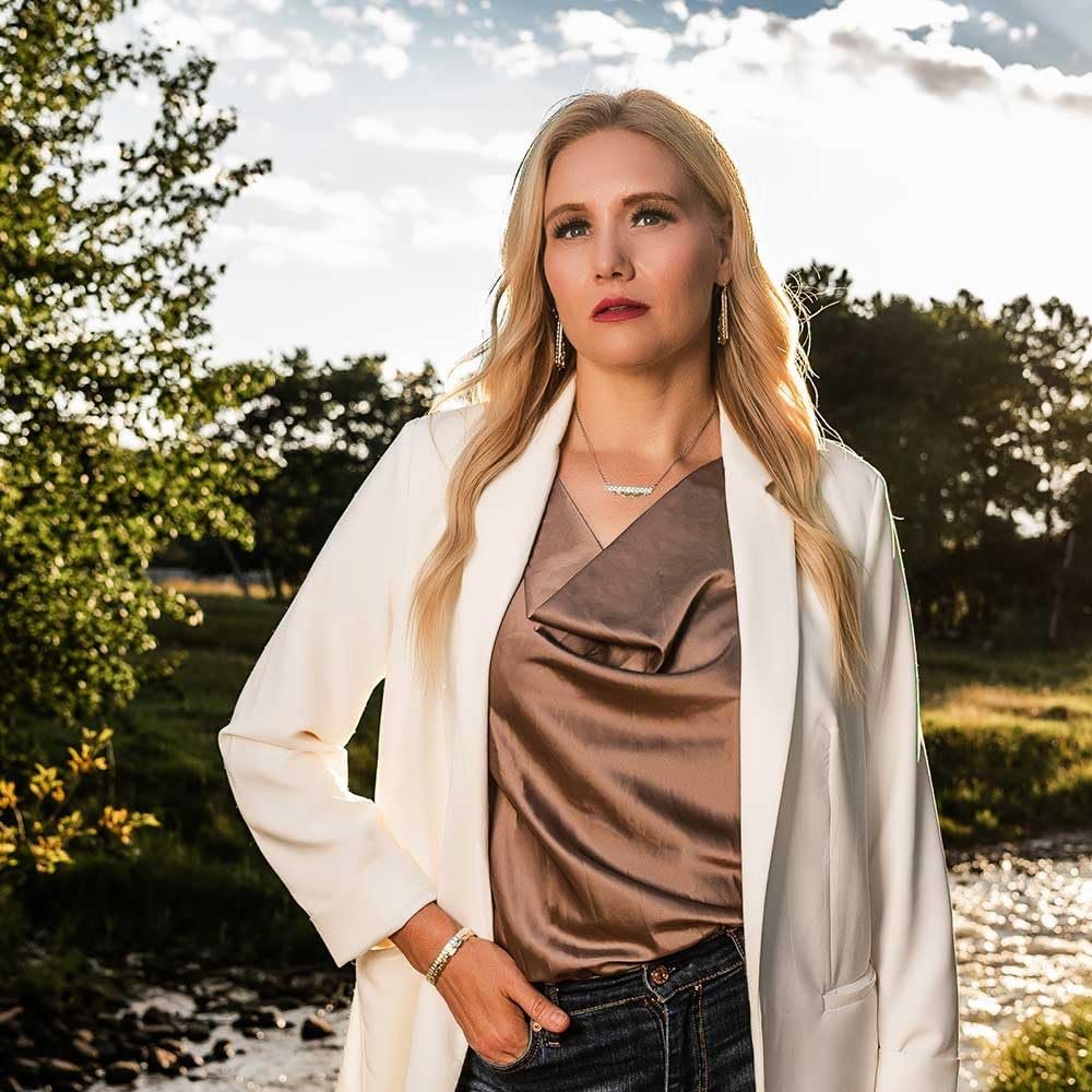 
                  
                    Woman Wearing Montana Silversmiths Women's Eternal Flame Necklace
                  
                